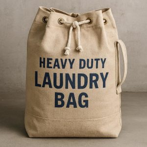 Heavy-Duty Canvas Workwear Laundry Bag