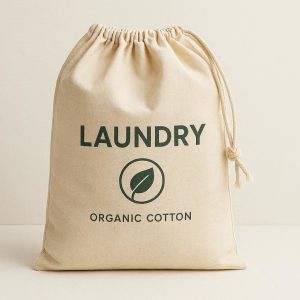 Eco-Friendly Organic Cotton Laundry Bag