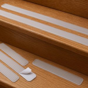 Self-Adhesive Silicone Anti-Slip Strips for Stair Edges