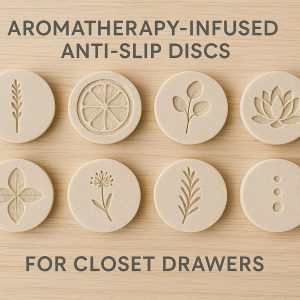 Aromatherapy Infused Anti-Slip Discs for Closet & Drawers