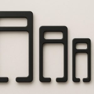 Multi-Size Storage Clips for Flexible Organization Solutions