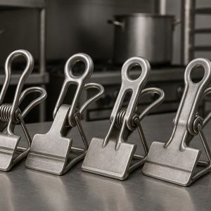 Heavy-Duty Wire Clips for Industrial Kitchen Use